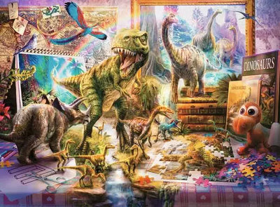 Ravensburger Dino Toys Come To Life XXL 100pc Jigsaw Puzzle