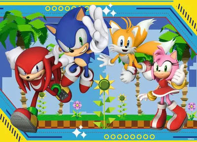Sonic The Hedgehog XXL 100pc Jigsaw Puzzle