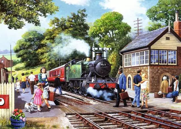 Ravensburger A Country Station 1000pcs Jigsaw Puzzle