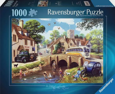 Ravensburger Day By The River 1000pc Jigsaw Puzzle