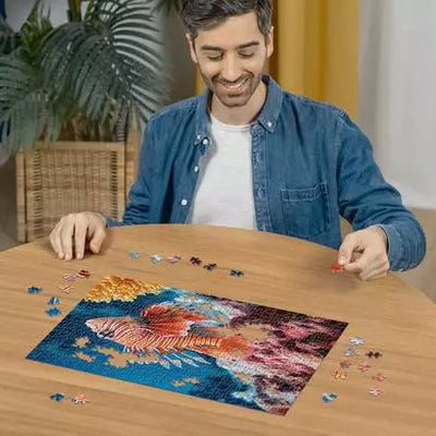 Ravensburger Red Lion Fish 500pc Jigsaw Puzzle