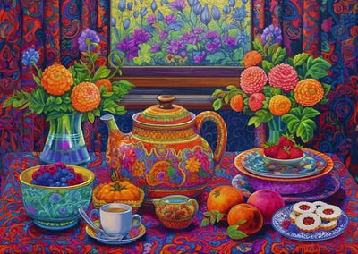 Ravensburger Time For Tea 300pc Large Piece Jigsaw Puzzle