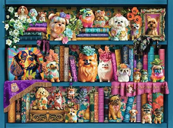 Ravensburger Precious Porcelain Pups 500 Jigsaw