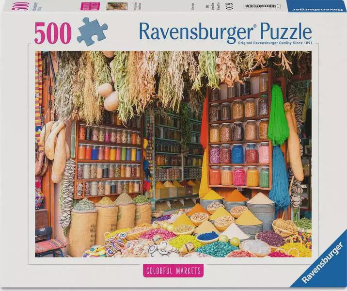 Ravensburger Colourful Spices Morocco 500pc Jigsaw Puzzle