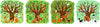 Ravensburger Puzzle Up 4 In A Box Four Seasons Jigsaw Puzzles