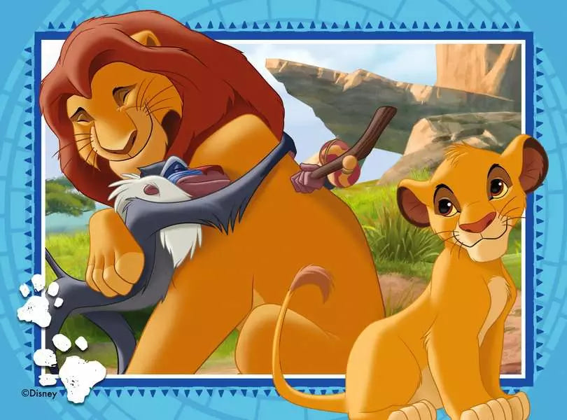 Disney The Lion King 4 In A Box Jigsaw Puzzles