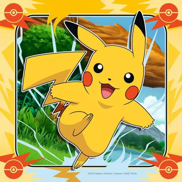 Pokemon 3 x 49pc Jigsaw Puzzles