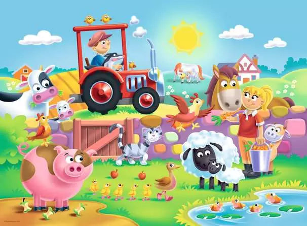 Ravensburger Fun On The Farm 16pc Floor Puzzle