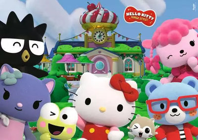 Hello KItty 24pc Giant Floor Puzzle