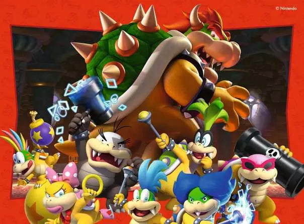 Super Mario 4 In A Box Jigsaw Puzzles