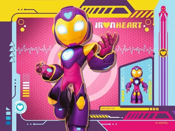 Marvel Avengers Iron Man Awesome Friends 4 In A Box Jigsaw Puzzles