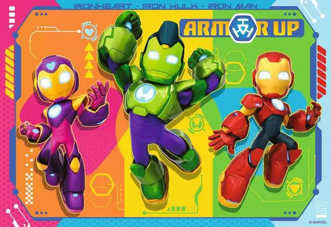 Marvel Avengers Iron Man Awesome Friends 35pc Jigsaw Puzzle