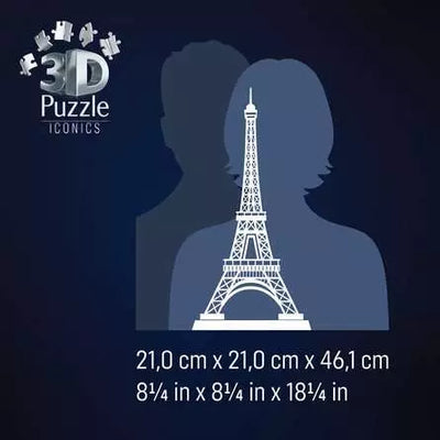 Ravensburger Iconics 3D Jigsaw Puzzle Eiffel Tower With Lights