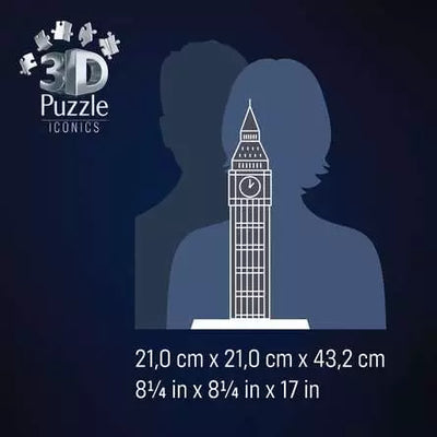 Ravensburger Iconics 3D Jigsaw Puzzle Big Ben With Light