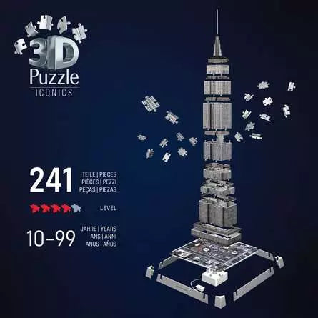 Ravensburger Icons 3D Jigsaw Puzzle Empire State Building With Light