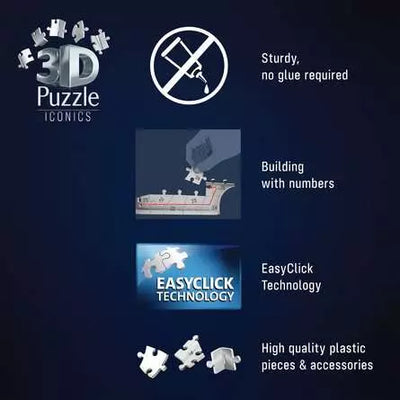Ravensburger Iconics 3D Jigsaw Puzzle Volkswagen T1