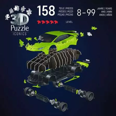 Ravensburger Iconics 3D Jigsaw Puzzle Lamborghini Huracan EVO