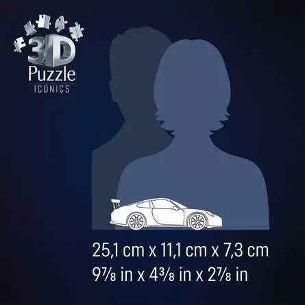 Ravensburger Iconics 3D Jigsaw Puzzle Porsche 911 GT3 CUP