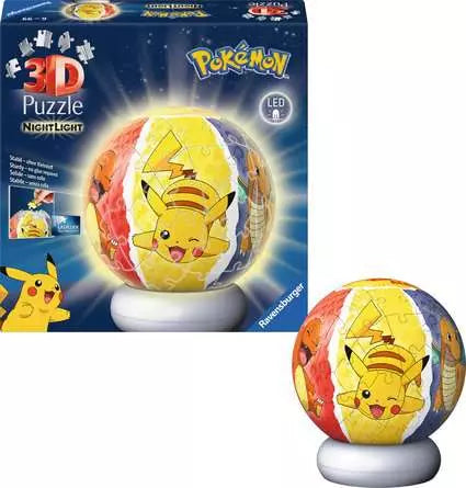 Pokemon Night Light 3D JIgsaw Puzzle