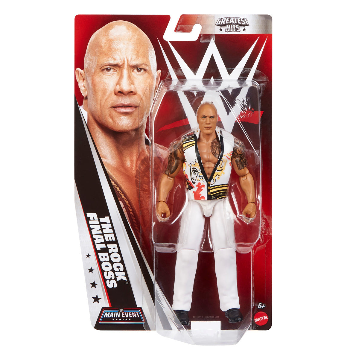 WWE Wrestling Figure The Rock Final Boss