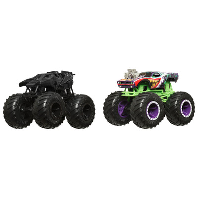 Hot Wheels Monster Trucks Twin Pack 1:64 Batman And The Joker