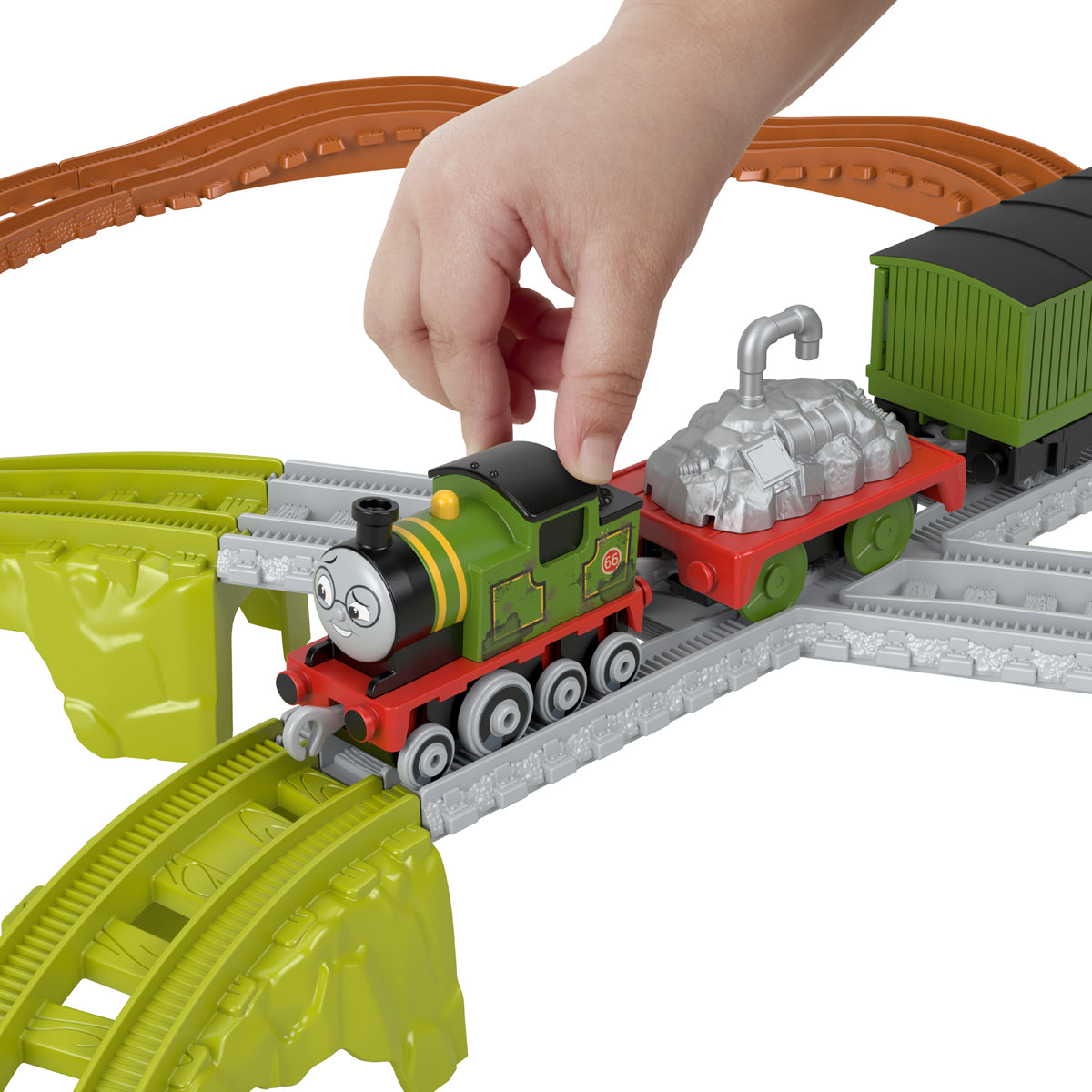 Thomas And Friends Whiff's Recycling Run Track Set