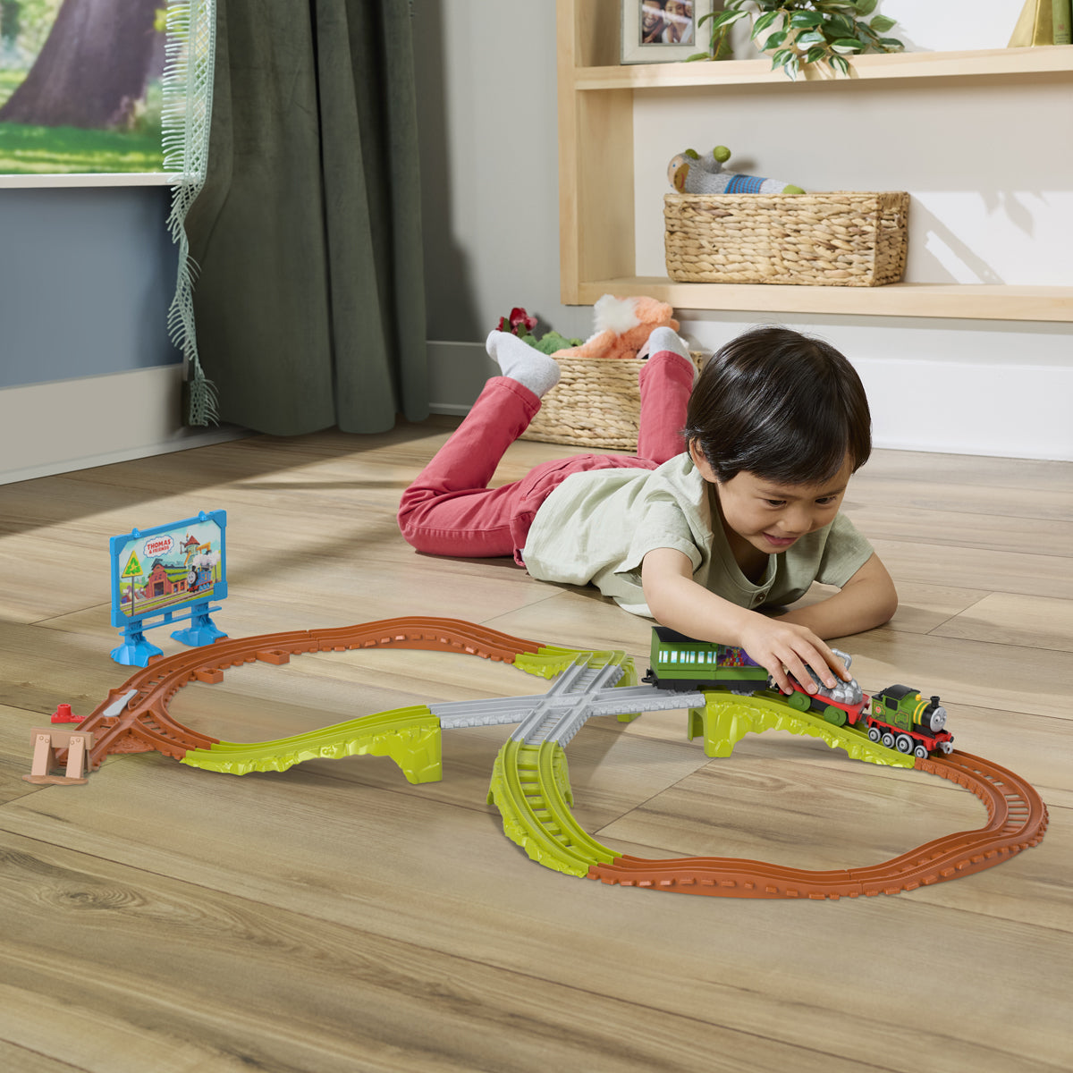 Thomas And Friends Whiff's Recycling Run Track Set