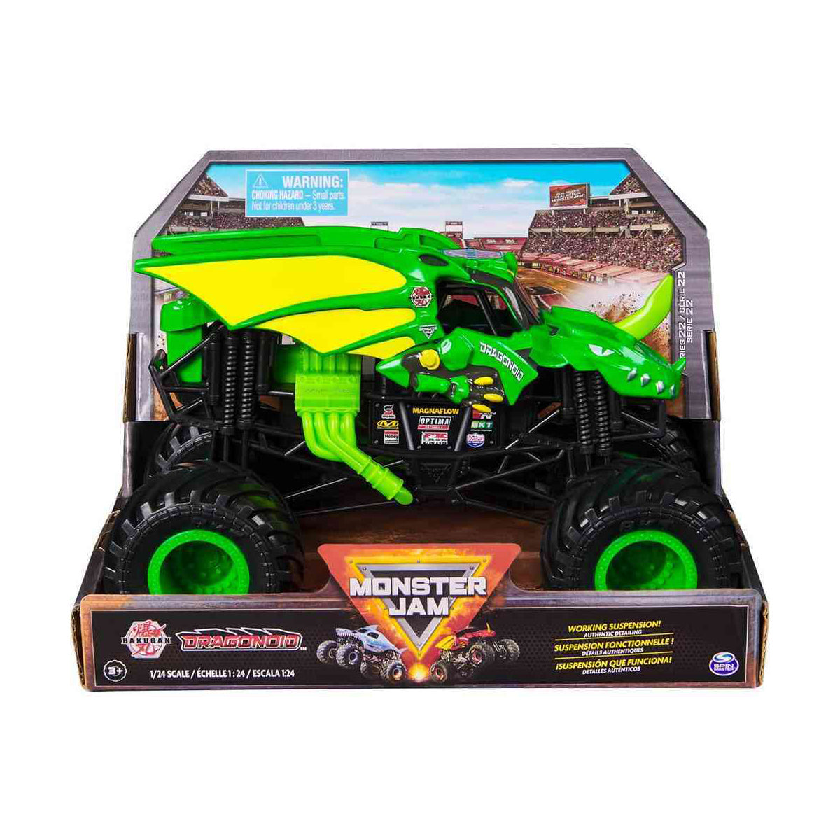 MonsterJam Monster Truck 1 24 Bakugan Dragonoid Totally Toys Ireland