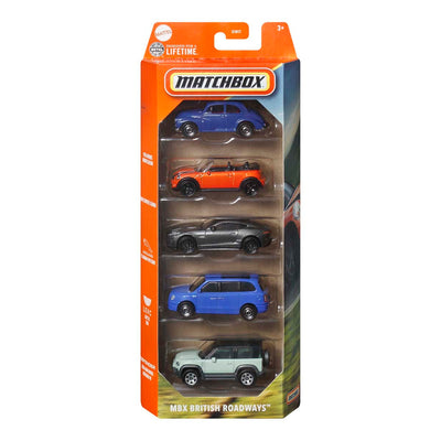 Matchbox Die Cast Car 5 Pack Assorted