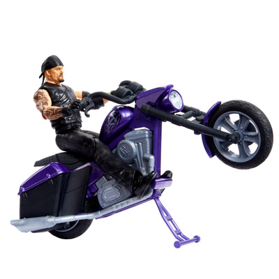 WWE Wrekkin'  Boneyard Slamcycle And Undertaker Figure