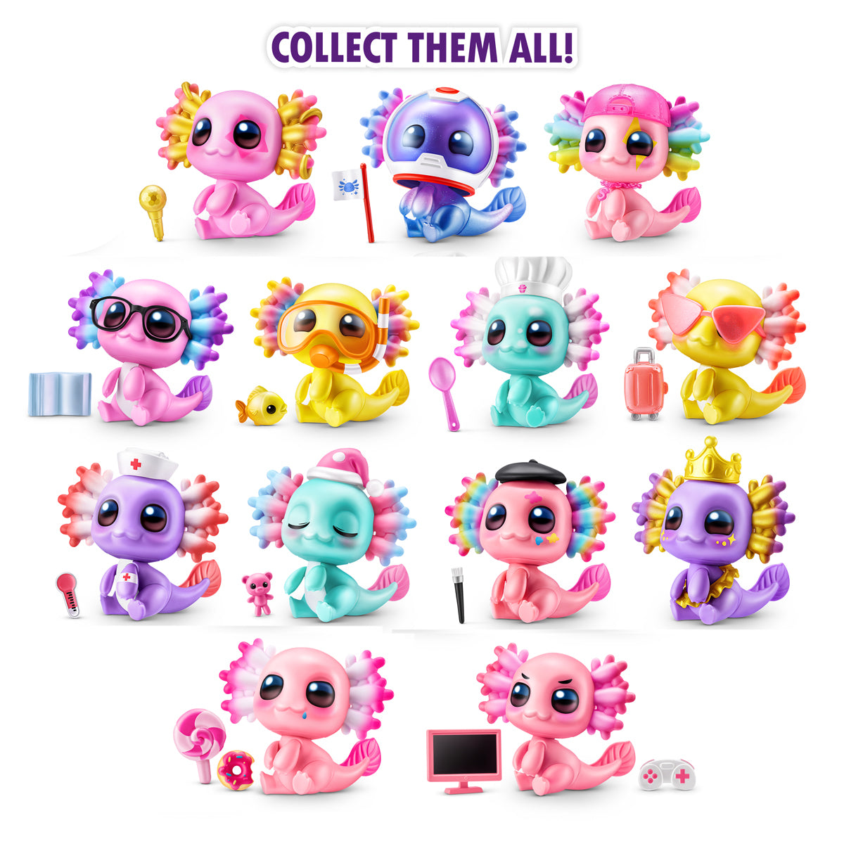 5 Surprise A Lot Axolotls