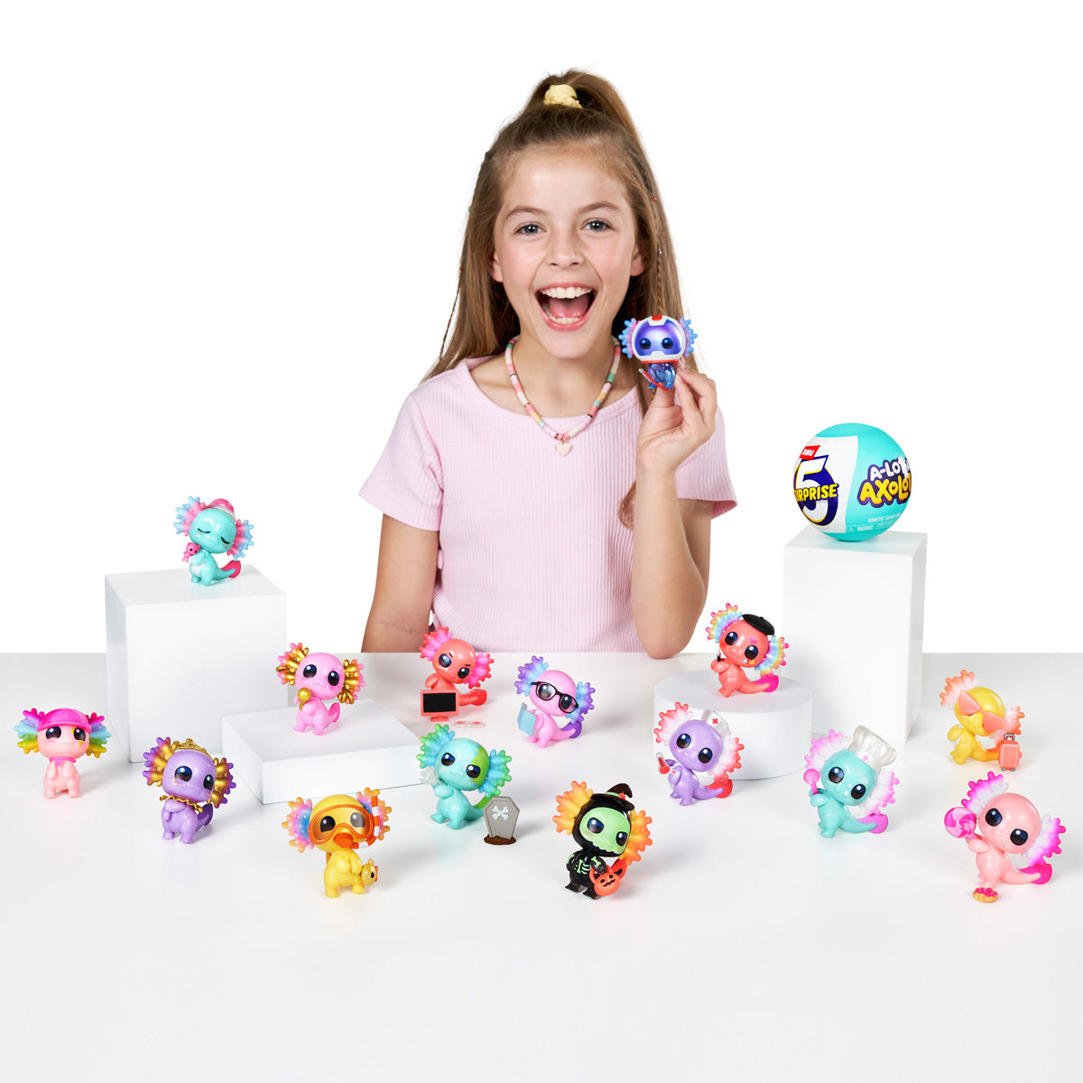 5 Surprise A Lot Axolotls