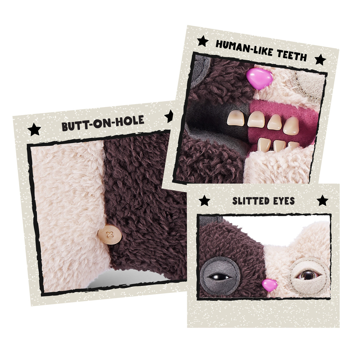 Fuggler Misfit Monsters 9" Funny Ugly Monster Soft Toy Rabid Tooth