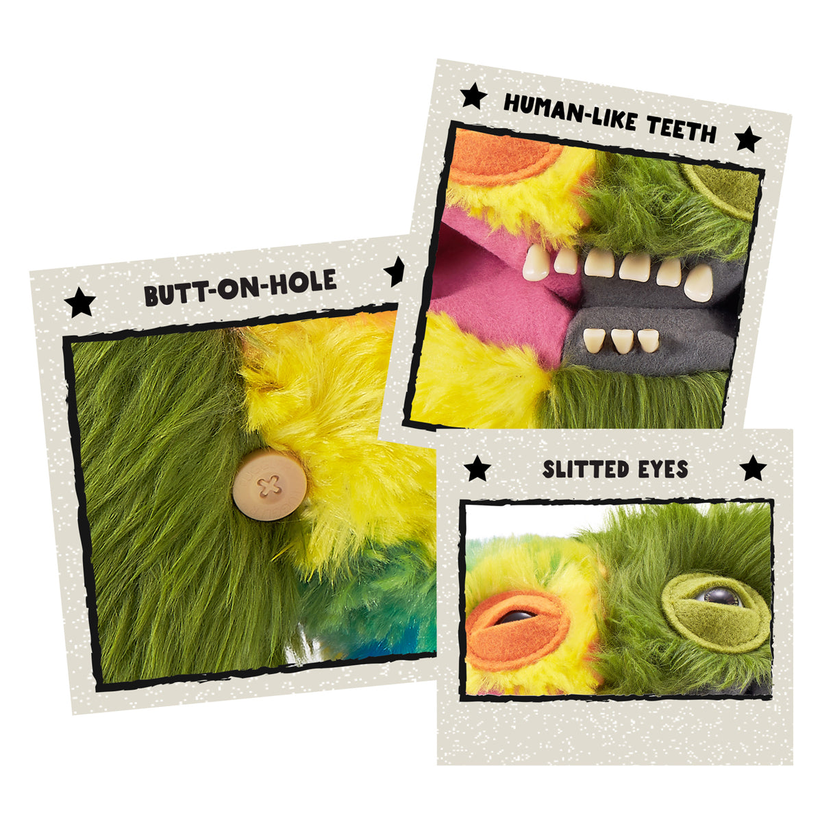 Fuggler Misfit Monsters 9" Funny Ugly Monster Soft Toy Grinnero McGoo