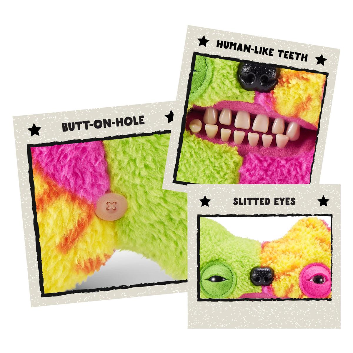 Fuggler Misfit Monsters 9" Funny Ugly Monster Soft Toy Munch Tooth