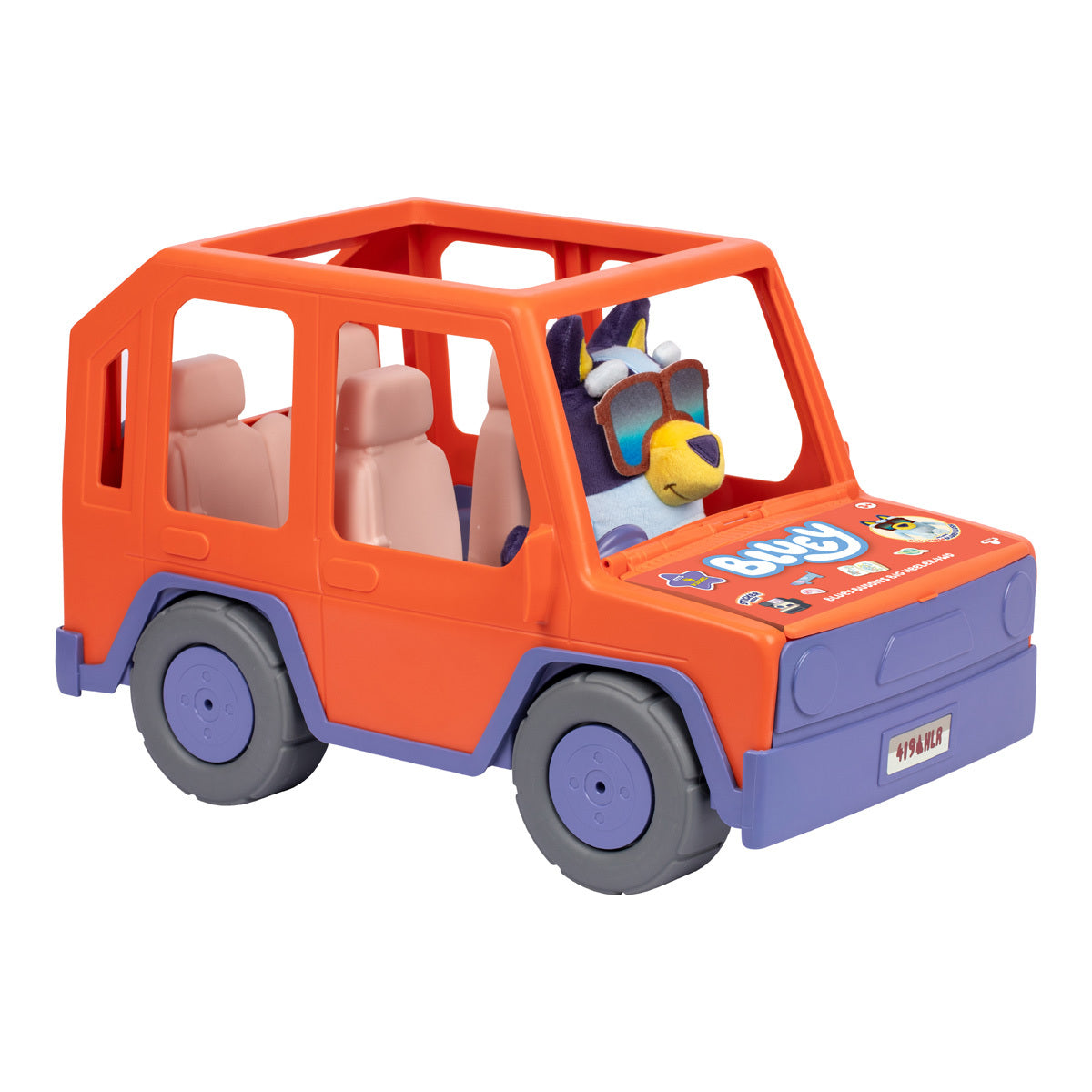 Bluey Big Heeler 4WD Vehicle And Bluey Soft Toy Figure