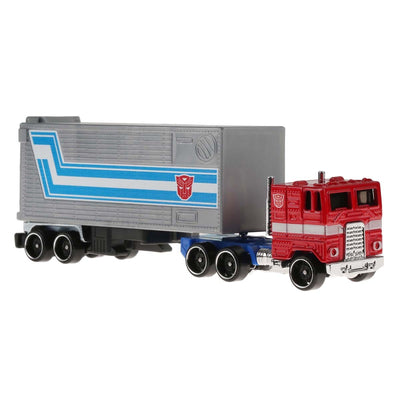 Hot Wheels Track Fleet Hype Hauler Optimus Prime