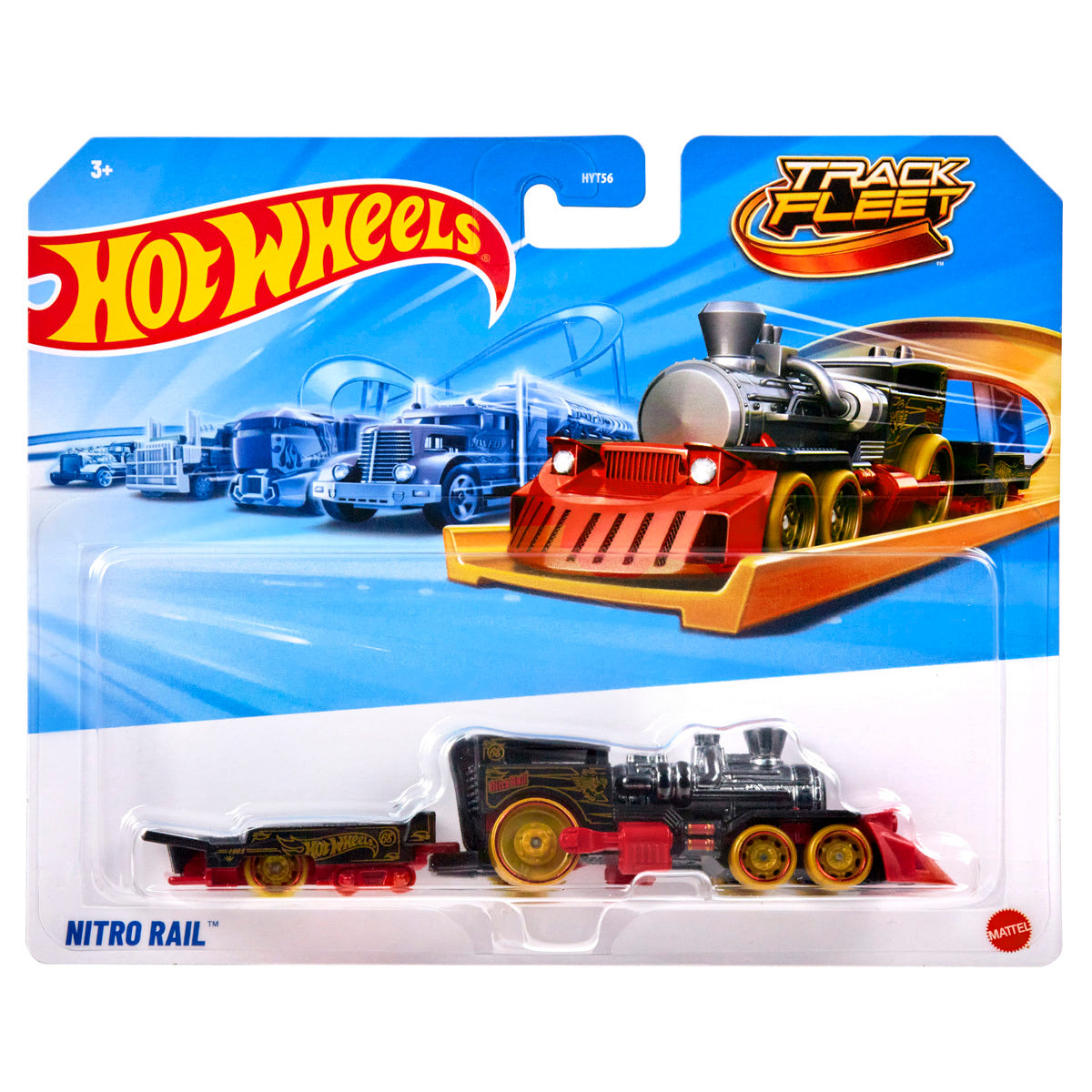 Hot Wheels Track Fleet Nitro Rail