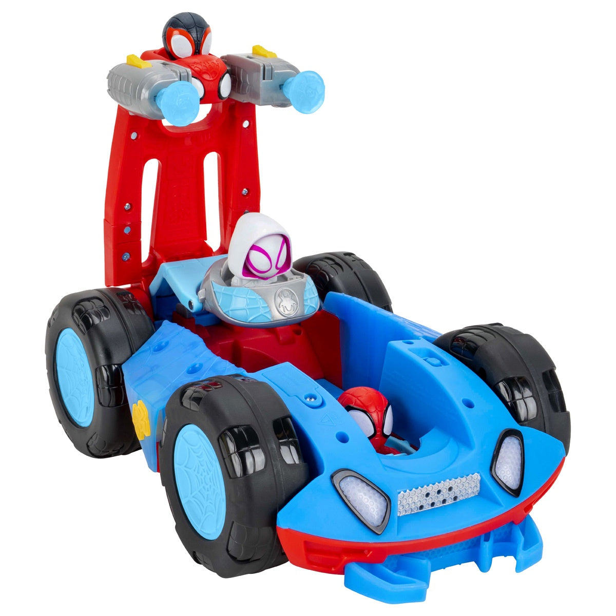 SpiderMan Spidey And His Amazing Friends Team Spidey Flip And Reveal Cruiser