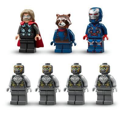 Lego Marvel 76322 Avengers Endgame Thor vs Chitauri