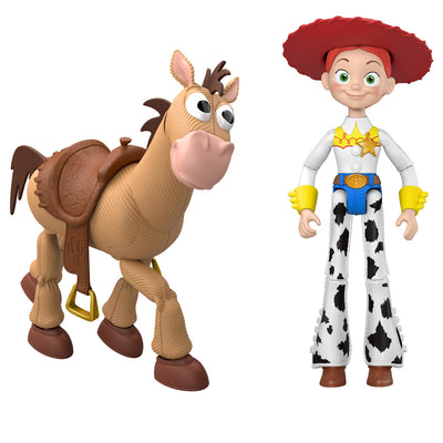 Disney Toy Story Posable Figure 2 Pack Jessie And Bullseye