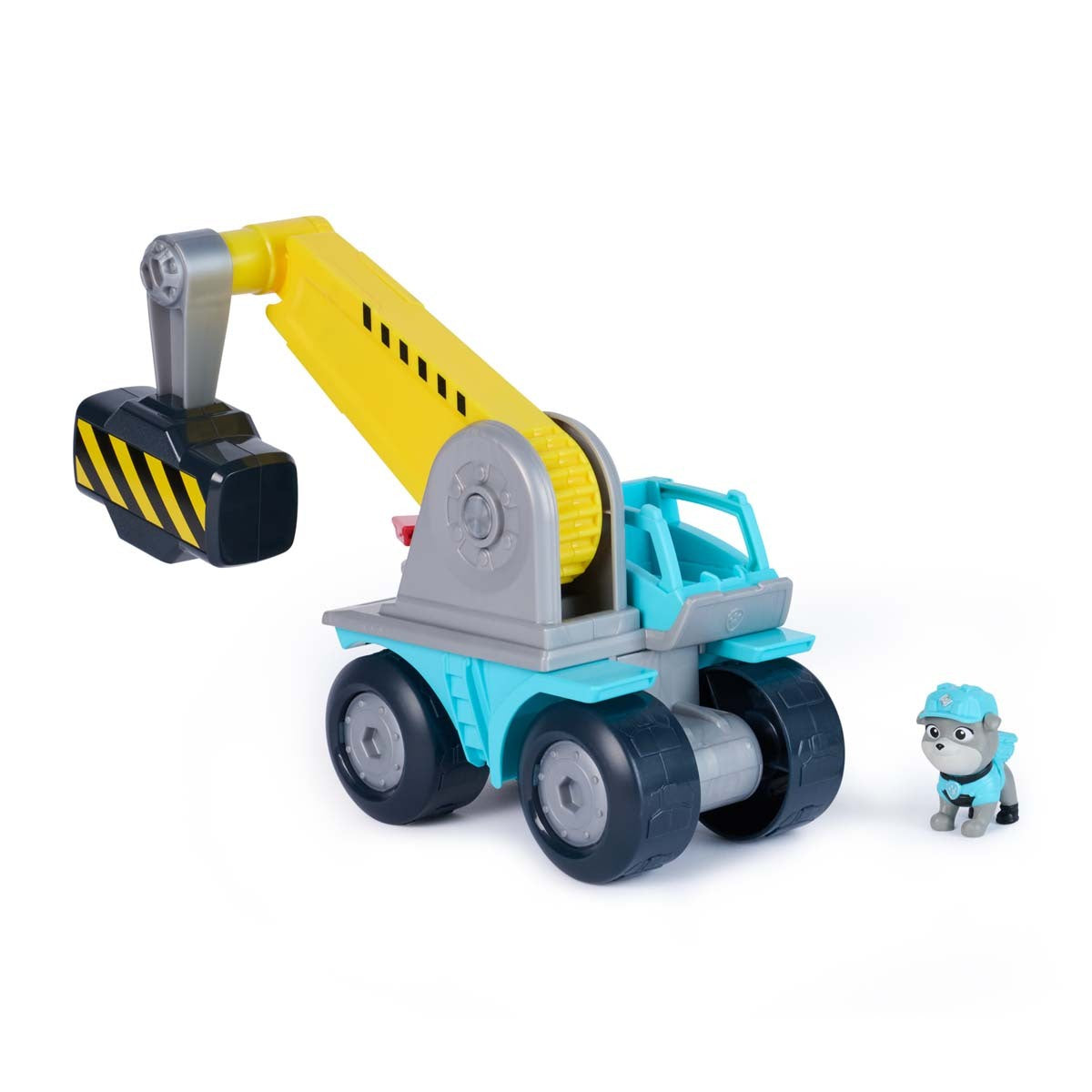 Paw Patrol Rubble And Crew Motor's Mega Hammer Vehicle And Figure