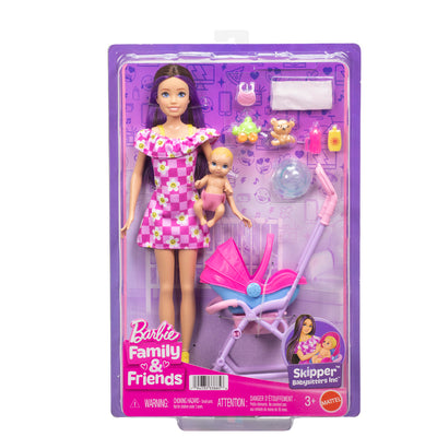 Barbie Babysitters Inc Out And About Doll And Accessories