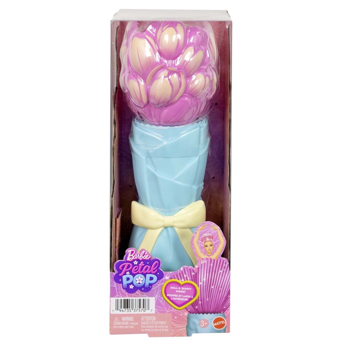 Barbie Petal Pop Doll Pink Tulip