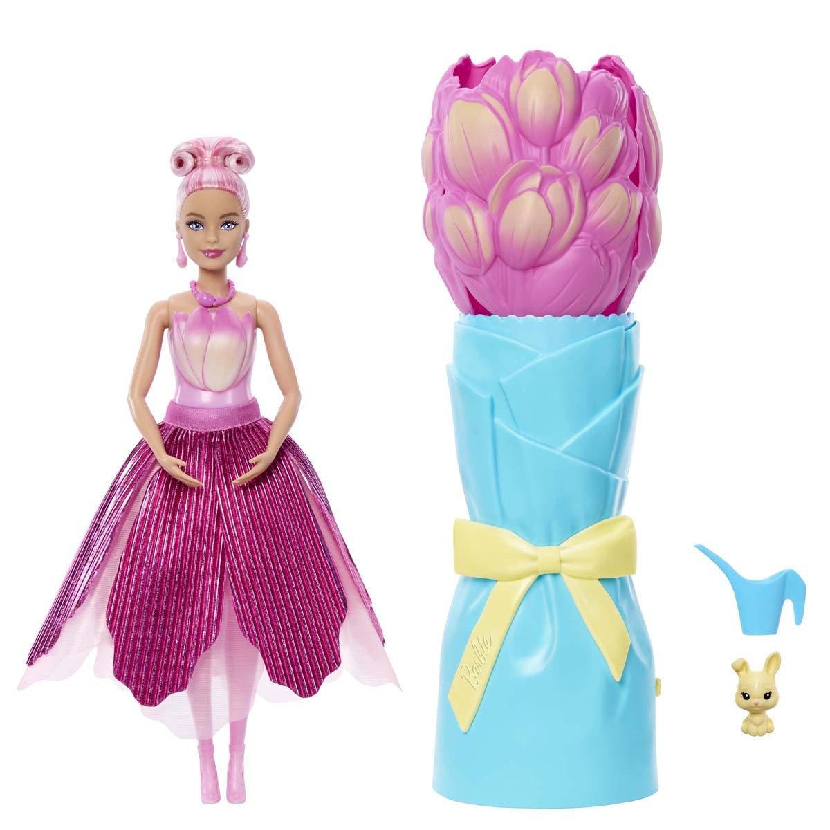Barbie Petal Pop Doll Pink Tulip