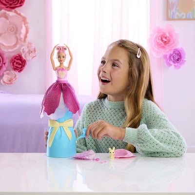 Barbie Petal Pop Doll Pink Tulip