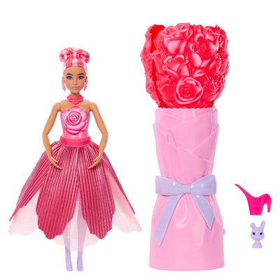 Barbie Petal Pop Doll Red Rose