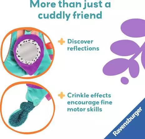 Play Crinkle And Chew Infant Soft Toy Meerkat