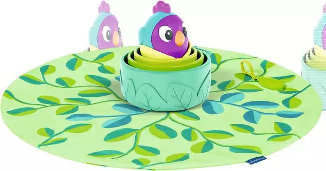 Play 3 In 1 Birds Nest Stacking Cups Infant Toy