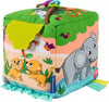 Play Roll And Play Sound Cube Infant Soft Toy Wild Animals
